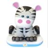 Stack-a-Roos Baby Zebra by Salus Brands - Animal Stacking Toy, Educational Early Learning Toy for Infants Babies Toddlers, Age 12+ Months - Great Baby Gifts, STEM view 1