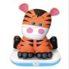 Stack-a-Roos Baby Tiger by Salus Brands - Animal Stacking Toy, Educational Early Learning Toy for Infants Babies Toddlers, Age 12+ Months - Great Baby Gifts, STEM view 1