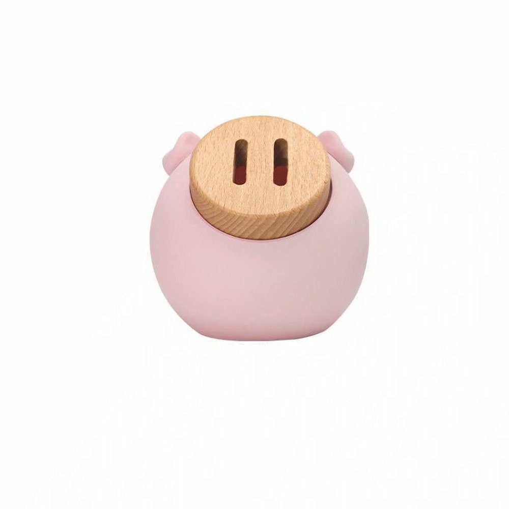 JUCACE Money Piggy Bank,Money Box,Savings Jar, Small Piggy Bank Pig for Toddlers Children Girl Boys,Shatterproof Resin My First Money Bank,Coin Bank,Easter,Baby Shower,Pink