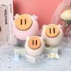 JUCACE Money Piggy Bank,Money Box,Savings Jar, Small Piggy Bank Pig for Toddlers Children Girl Boys,Shatterproof Resin My First Money Bank,Coin Bank,Easter,Baby Shower,Pink view 4