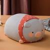 JUCACE Money Piggy Bank,Money Box,Savings Jar, Large Piggy Bank Pig for Adults Children Girl Boys,Ceramics My First Money Bank,Coin Bank,Practical Gifts for Birthday,Gray view 1