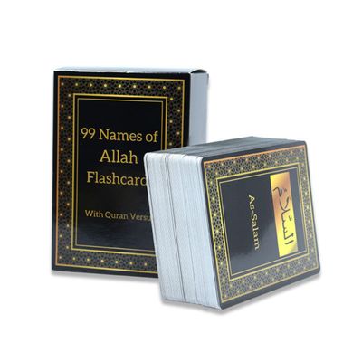 99 Names of Allah Flashcards with Quran Verses, Asma Ul Husna Cards in Arabic and English, Islamic Games, Muslim Games, Islamic Book Cards, Game Cards, Eid Gift, Ramadan Gift, Ramadan Decorations