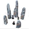 Set of Modular Rock Spires - Boulder Formation Scatter Terrain for 28mm to 32 mm Tabletop War & Role Playing Games view 1