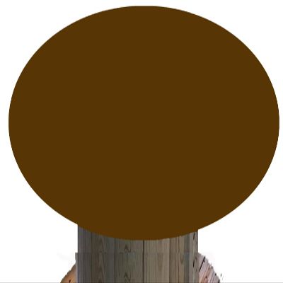 made to order: Poker Table Cover in Speed lite - felt Table Cover Alternative - made USA - Ideal upgrade surface for any worn felt poker game table cover - by Playezze (brown, 54 inch round)