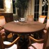 made to order: Poker Table Cover in Speed lite - felt Table Cover Alternative - made USA - Ideal upgrade surface for any worn felt poker game table cover - by Playezze (brown, 54 inch round) view 3