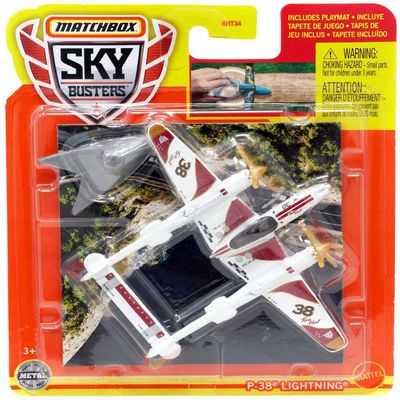 Hot Wheels Matchbox - Sky Busters - P-38 Lightning - 2022 5/33