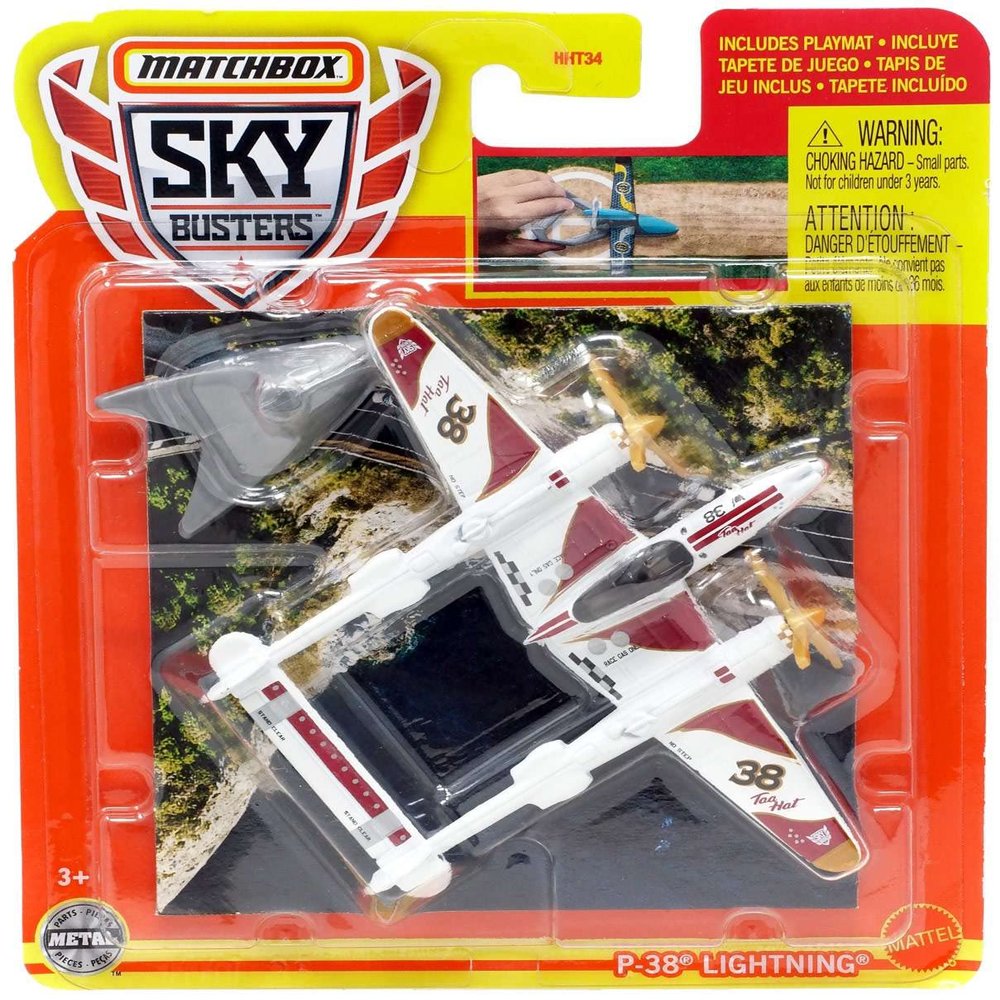 Hot Wheels Matchbox - Sky Busters - P-38 Lightning - 2022 5/33