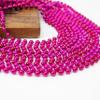 GiftExpress 12 pack of Mardi Gras Beads Necklace, Metallic Hot Pink Beaded Necklace, Mardi Gras Throws, Party Beads Costume Necklaces view 4