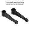 DFC Black Plastic Linkage Pair, RC Helicopter Spare Parts Compatible with Fly Wing FW200 view 2