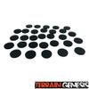 .75 Inch Circular RPG Bases | Small Figure Size | 30 Pack | Terrain Genesis view 2