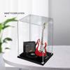 Pyy96 Acrylic Display Case for 21329 Ideas Fender Stratocaster Building Kit, Acrylic Dustproof Clear Display Box Showcase for 21329 Guitar Model (Model Set NOT Included) (3mm) view 3
