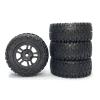 BAIJAC 4Pcs Tire Tyre Wheel PX9300-21 for Pxtoys 9301 9301E Enoze 9301 9301E 1/18 RC Car Spare Parts Accessories view 3