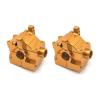 BAIJAC 2Pcs Metal Gearbox Housing Cover EA1049 for JLB Racing Cheetah 11101 21101 J3 Speed 1/10 RC Car Upgrade Parts ( Color : Yellow ) view 1