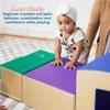 ECR4Kids SoftZone Junior Mix n' Match Pedestal, Beginner Playset, Purple view 3