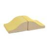 ECR4Kids SoftZone Junior Mix n' Match Slide, Beginner Playset, Yellow, 2-Pack view 1
