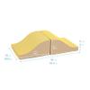 ECR4Kids SoftZone Junior Mix n' Match Slide, Beginner Playset, Yellow, 2-Pack view 2