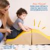 ECR4Kids SoftZone Junior Mix n' Match Slide, Beginner Playset, Yellow, 2-Pack view 4