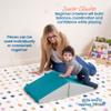 ECR4Kids SoftZone Junior Mix n' Match Ramp, Beginner Playset, Turquoise, 2-Pack view 3