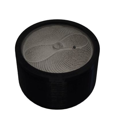 Automatic Zen Garden Desktop Sand Bowl - Kinetic Art, Black