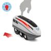 BRIO World 36003 Turbo Train | Dynamic Speed Boost Feature | Interactive Blue Light Indicators | Perfect Addition to Any Set | Suitable for Children Age 3 and Up view 4
