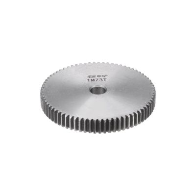 HARFINGTON Straight Spur Gear 10mm Bore 73T Mod-1 Hardened 45# Steel Spur Diff Differential Motor Gear RC Car Replacement Parts