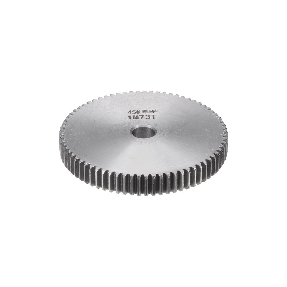 HARFINGTON Straight Spur Gear 10mm Bore 73T Mod-1 Hardened 45# Steel Spur Diff Differential Motor Gear RC Car Replacement Parts