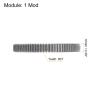 HARFINGTON Straight Spur Gear 10mm Bore 80T Mod-1 Hardened 45# Steel Spur Diff Differential Motor Gear RC Car Replacement Parts view 2