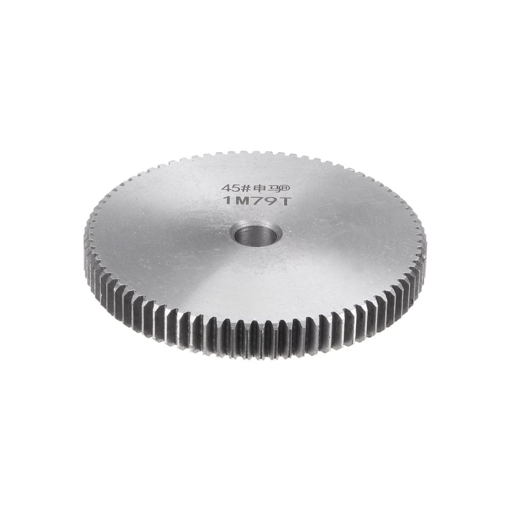 HARFINGTON Straight Spur Gear 10mm Bore 79T Mod-1 Hardened 45# Steel Spur Diff Differential Motor Gear RC Car Replacement Parts