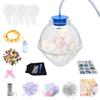 Balloon Stuffing Machine Balloon Stuffer Tool Kit with 9 Accessories Gift Wrap Machine for Filling Plush Toys Bouquets Wedding Party Christmas Decoration (BLUE) view 1
