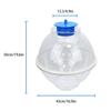 Balloon Stuffing Machine Balloon Stuffer Tool Kit with 9 Accessories Gift Wrap Machine for Filling Plush Toys Bouquets Wedding Party Christmas Decoration (BLUE) view 2