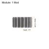 HARFINGTON Straight Spur Gear 6mm Bore 17T Mod-1 Hardened 45# Steel Spur Diff Differential Motor Gear RC Car Replacement Parts view 2