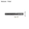 HARFINGTON Straight Spur Gear 10mm Bore 76T Mod-1 Hardened 45# Steel Spur Diff Differential Motor Gear RC Car Replacement Parts view 2