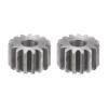 HARFINGTON 2pcs Straight Spur Gear 6mm Bore 15T Mod-1 Hardened 45# Steel Spur Diff Differential Motor Gear RC Car Replacement Parts view 1