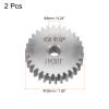 HARFINGTON 2pcs Straight Spur Gear 6mm Bore 30T Mod-1 Hardened 45# Steel Spur Diff Differential Motor Gear RC Car Replacement Parts view 3