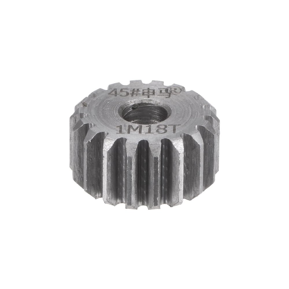 HARFINGTON Straight Spur Gear 6mm Bore 18T Mod-1 Hardened 45# Steel Spur Diff Differential Motor Gear RC Car Replacement Parts