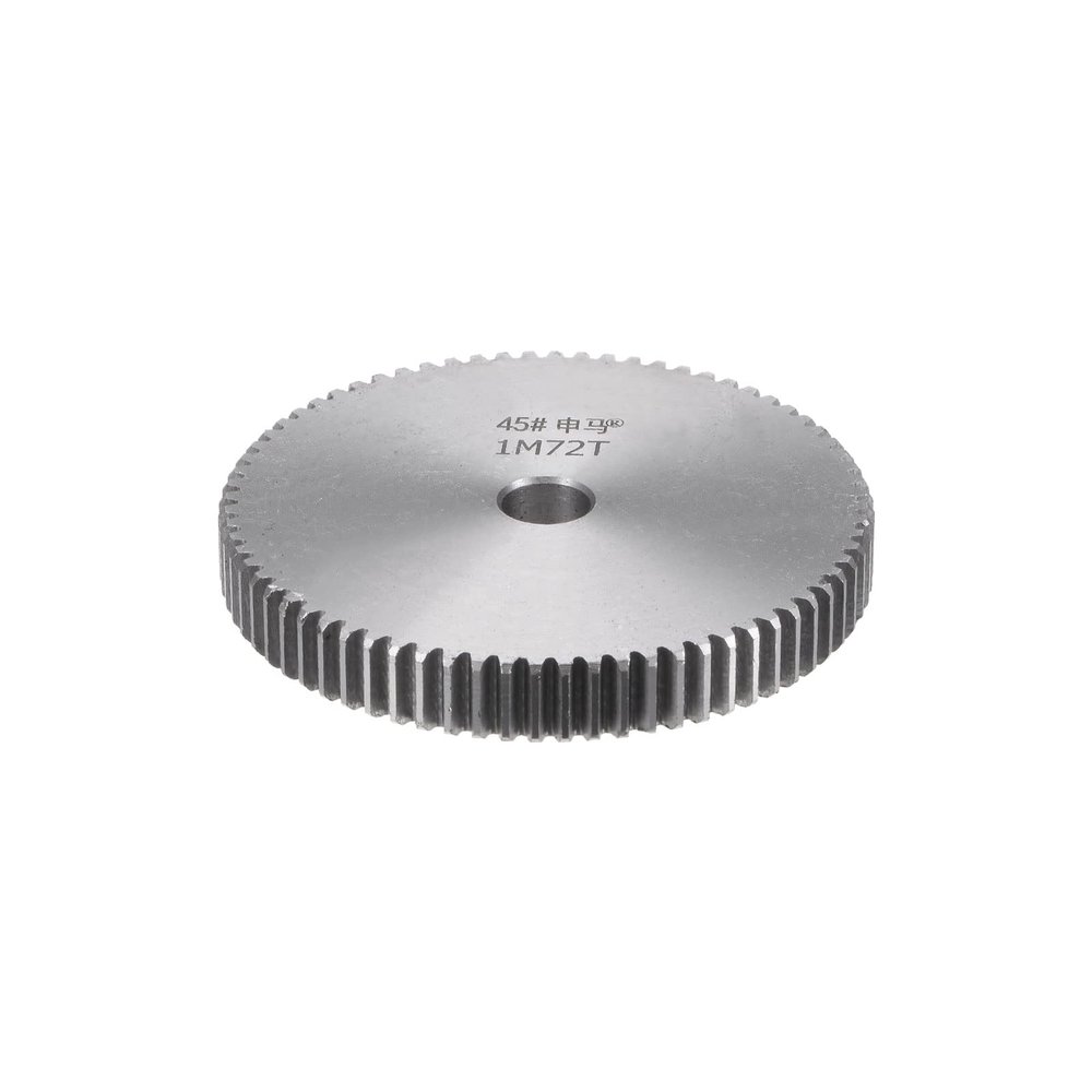 HARFINGTON Straight Spur Gear 10mm Bore 72T Mod-1 Hardened 45# Steel Spur Diff Differential Motor Gear RC Car Replacement Parts