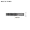 HARFINGTON Straight Spur Gear 10mm Bore 72T Mod-1 Hardened 45# Steel Spur Diff Differential Motor Gear RC Car Replacement Parts view 2