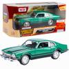 1974 Maverick GRABBER Green 1/24 DIECAST MODEL CAR by Motormax Forgotten Classics Series 73332 79043 view 1