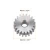 HARFINGTON Straight Spur Gear 6mm Bore 20T Mod-1 Hardened 45# Steel Spur Diff Differential Motor Gear RC Car Replacement Parts view 3