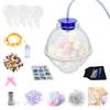 Balloon Stuffing Machine Balloon Stuffer Tool Kit with 9 Accessories Gift Wrap Machine for Filling Plush Toys Bouquets Wedding Party Christmas Decoration (PURPLE) view 1