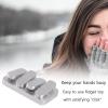 Metal Fidget Slider EDC Fidget Clicker Fidget Toys Adults (Matte Silver) view 4