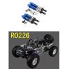 4Pcs Metal Shock Absorber 10001 10043 for VRX Racing RH1043 RH1045 RH1043SC RH1045SC 1/10 RC Car Upgrade Parts (Color : Blue) view 2