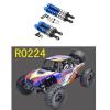4Pcs Metal Shock Absorber 10001 10043 for VRX Racing RH1043 RH1045 RH1043SC RH1045SC 1/10 RC Car Upgrade Parts (Color : Blue) view 4