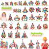 COUOMOXA Magnetic Building Blocks STEM for Kids: Educational Magnetic Set for 6-9+Years Old for Boys Girls - Construction Toys for Early Development Learning for Kids view 3