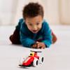 BRIO 30308 - Large Pull Back Race Car - Durable Wooden Toy Car | Enhances Motor Skills | Encourages Crawling and Walking | Eco-Friendly and FSC Certified Materials | Suitable for Kids 18+ Months view 2
