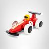 BRIO 30308 - Large Pull Back Race Car - Durable Wooden Toy Car | Enhances Motor Skills | Encourages Crawling and Walking | Eco-Friendly and FSC Certified Materials | Suitable for Kids 18+ Months view 3