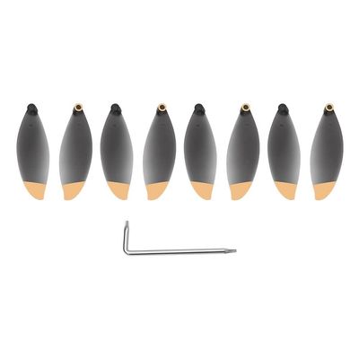 Drone accessories For Parrot Anafi 4K Drone 8pcs Propeller Props for Parrot Anafi 4K Camera Drone CW CCW Replacement Accessories Spare Parts Wing Fans Blade with Tool Kits replaceable ( Color : Gold )