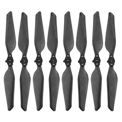 Drone accessories For FIMI X8 SE 2020 Carbon Fiber Propeller Drone Foldable Quick Release Low Noise Spare Props Replacement Blade Parts CW CCW For FIMI X8 SE 2020 replaceable ( Color : 4 Pairs )