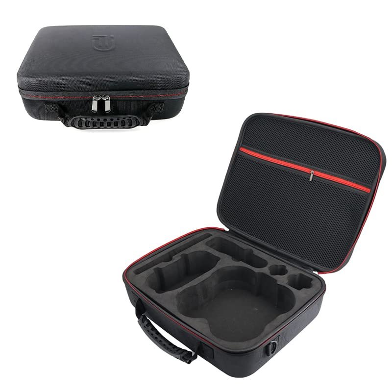 Carrying Case for DJI Avata Drone Storage Bag, Portable Waterproof Hard Shell Case for DJI Avata Goggles 2 FPV Flying Glasses& Drone Shoulder Bag/Cross Body Bag(PU)