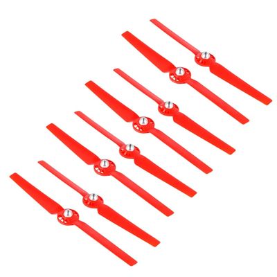 Drone accessories For Yuneec Typhoon Q500 Drone 8Pcs Propellers for Yuneec Typhoon Q500 Drone Q500M 4K Self-Locking Quick Release Blade CW CCW Replacement Props Spare parts replaceable ( Color : Red )